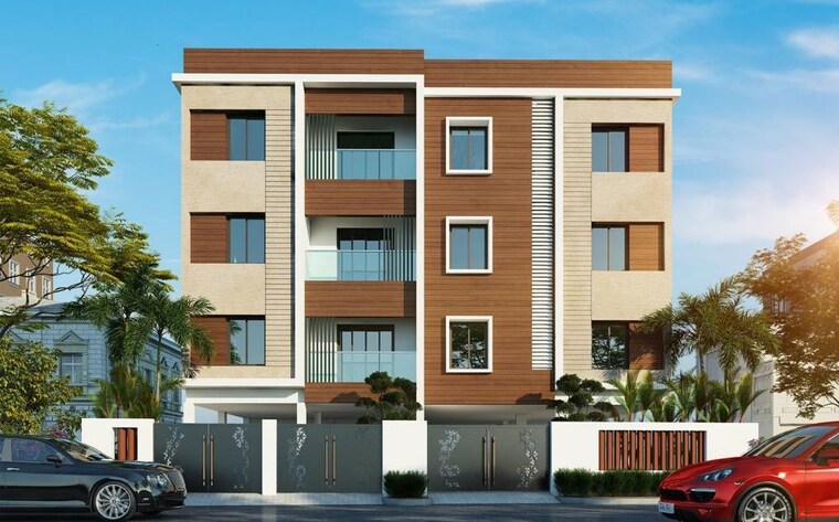 Exterior View, sector 107 4 Bedroom 2210 Sq.Ft. Builder Floor In Sector 107 Noida 10336623