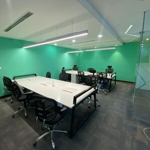 Team Area in  Office Space at JMD Megapolis, Tikri – for Rent