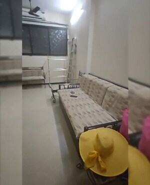 Living Room in 1 BHK Apartment at Bethany CHS, Mahim – for Rent