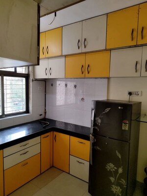 Kitchen in 1 BHK Apartment at Shree Prastha CHS, Owale – for Rent