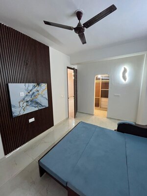 Bedroom in 3.5 BHK Builder Floor at Smart World Gems, Sector 89 – for Rent