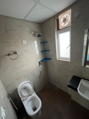 Bathroom in 3.5 BHK Builder Floor at Smart World Gems, Sector 89 – for Rent