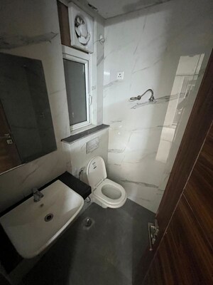 Bathroom in 3.5 BHK Builder Floor at Smart World Gems, Sector 89 – for Rent