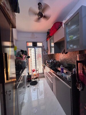 Kitchen in 1 BHK Apartment at Shree Partha, Kasarvadavali – for Rent