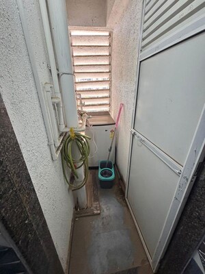 Laundry Area in 1 BHK Apartment at Shree Partha, Kasarvadavali – for Rent