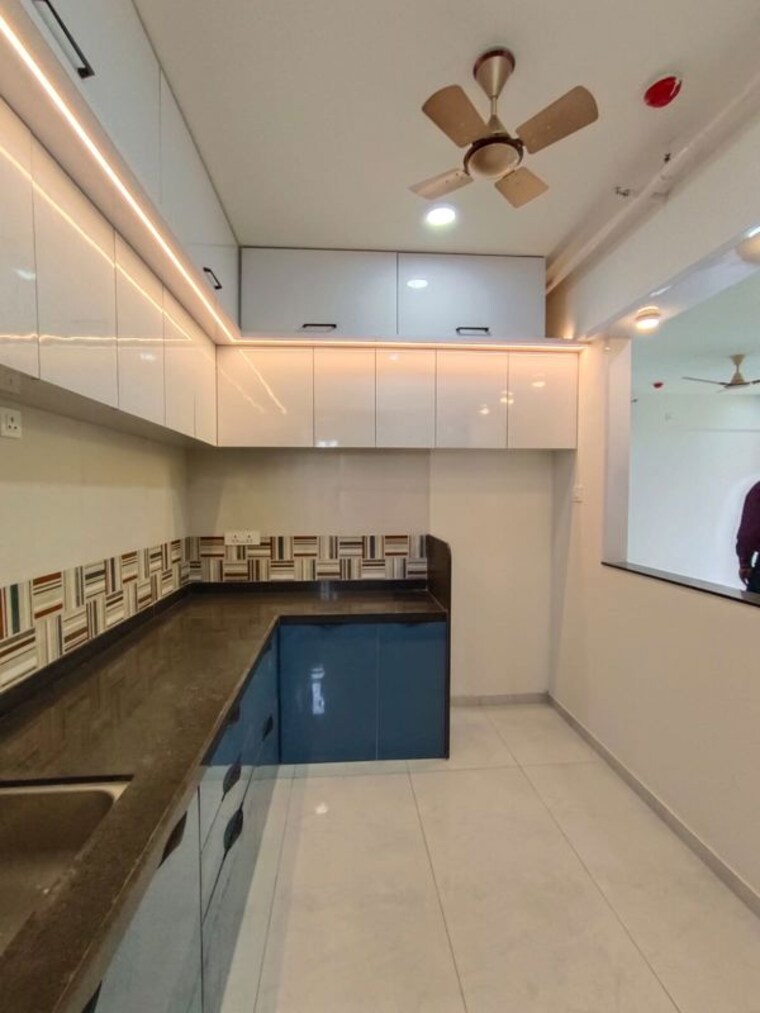 Kitchen, mantra-meraki 3 Bedroom 1400 Sq.Ft. Apartment In Akurdi Pune 10330522