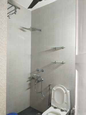 Bathroom in 3 BHK Builder Floor at Sarita Vihar – for Rent