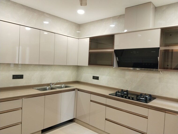 Kitchen, jasola 4 Bedroom 3250 Sq.Ft. Builder Floor In Jasola Delhi 10332123