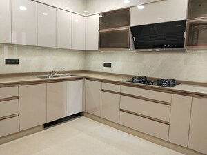 Kitchen in 4 BHK Builder Floor at Jasola – for Sale