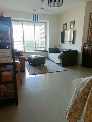Living Room in 2.5 BHK Apartment at Oberoi Springs, Andheri West – for Sale