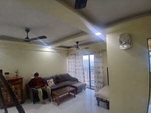 Living Room in 2.5 BHK Apartment at Runwal Garden City, Balkum Pada – for Rent