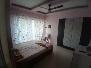 Bedroom in 2.5 BHK Apartment at Runwal Garden City, Balkum Pada – for Rent