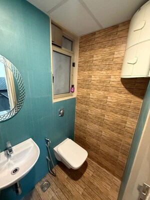 Bathroom in 1 BHK Apartment at Lodha Crown Kolshet, Kolshet Road – for Rent