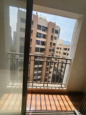 Floor Plan in 1 BHK Apartment at Horizon Height, Kasarvadavali – for Rent