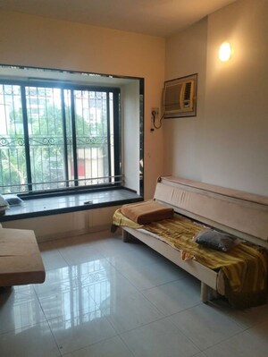 Living Room in 3 BHK Apartment at Samartha Meghdoot Apartment, Andheri West – for Rent