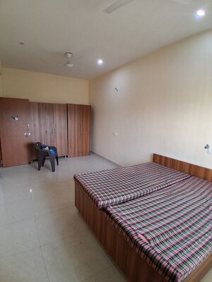 Bedroom in 3 BHK Builder Floor at DLF Garden Villas, Sector 43 – for Rent