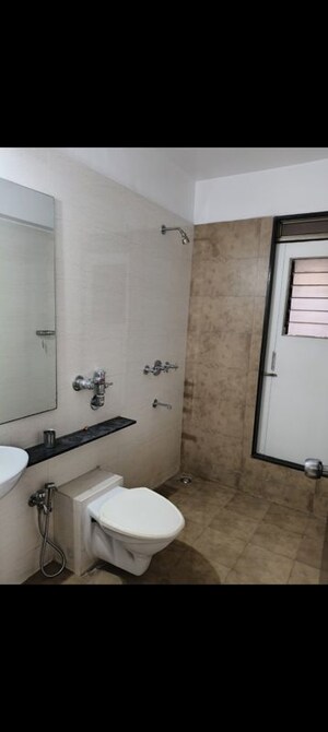 Bathroom in 3 BHK Apartment at Neelkanth Heights Shivai Nagar, Shivai Nagar – for Sale