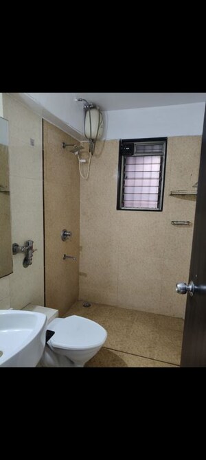 Bathroom in 3 BHK Apartment at Neelkanth Heights Shivai Nagar, Shivai Nagar – for Sale