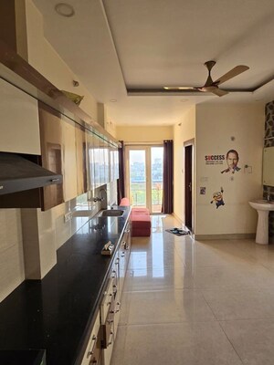 Living Room in 3.5 BHK Apartment at Omaxe The Palace, Gomti Nagar – for Rent