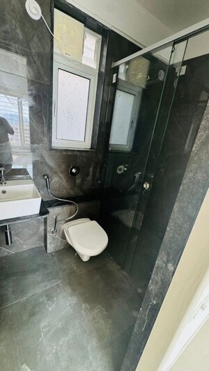 Bathroom in 2 BHK Apartment at Sukhwani CHS, Pimpri – for Rent