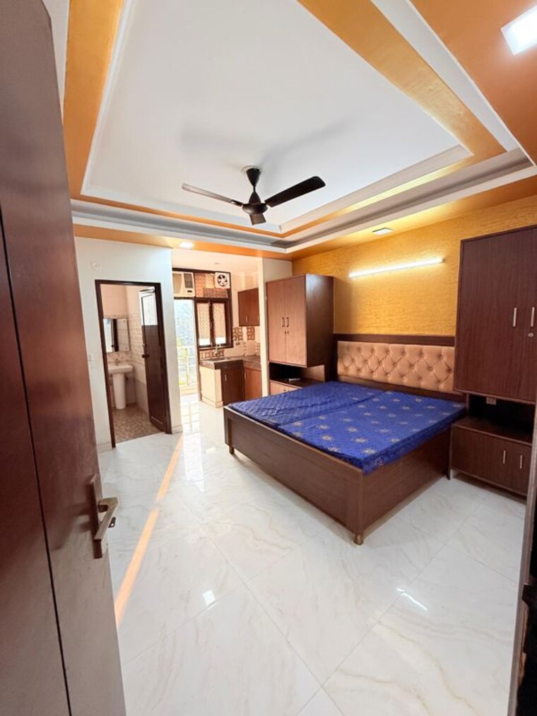 Bedroom, dlf city phase 3 1 RK 410 Sq.Ft. Builder Floor In Dlf City Phase 3 Gurgaon 10336892