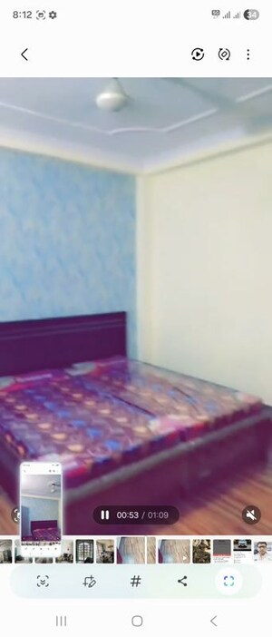 Bedroom in 1 BHK Independent House at Dlf City Phase 3 – for Rent