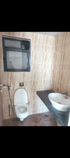 Bathroom in 1 BHK Apartment at Lodha Crown Quality Homes, Majiwada – for Sale