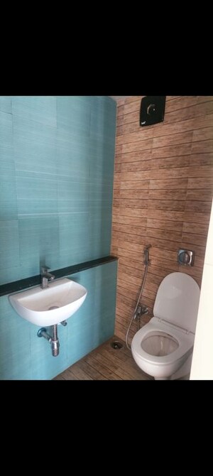 Bathroom in 1 BHK Apartment at Lodha Crown Quality Homes, Majiwada – for Sale