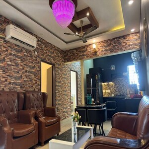 Living Room in 3 BHK Apartment at Ideal Abasan, Narayanpur – for Sale