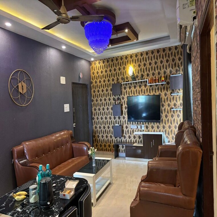 Living Room, ideal-abasan 3 Bedroom 1100 Sq.Ft. Apartment In Narayanpur Kolkata 10336898