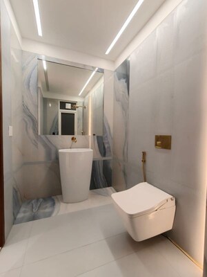 Bathroom in 3 BHK Apartment at Goodwill Wisteria, Vashi Sector 19d – for Sale