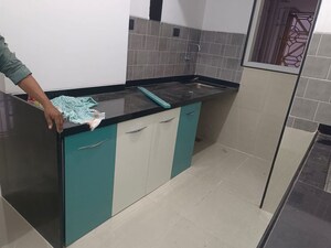 Kitchen in 2 BHK Apartment at Pristine Allure, Kharadi – for Rent