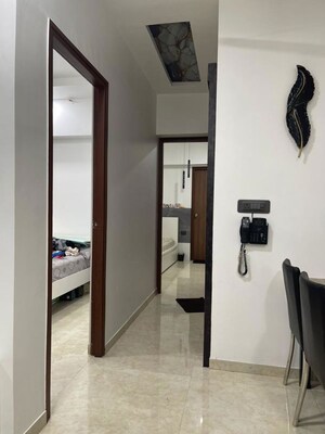 Building Lobby in 1 BHK Apartment at Lodha Amara New Tower, Kolshet Road – for Rent