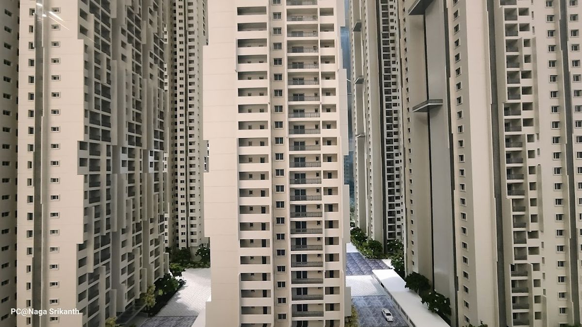 3 BHK + Pooja Room Apartment For Sale in Candeur Crescent