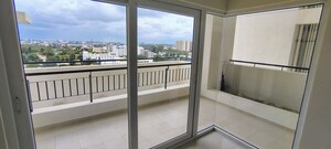 Balcony in 2 BHK Apartment at Prisha Orchids, Thanisandra – for Rent