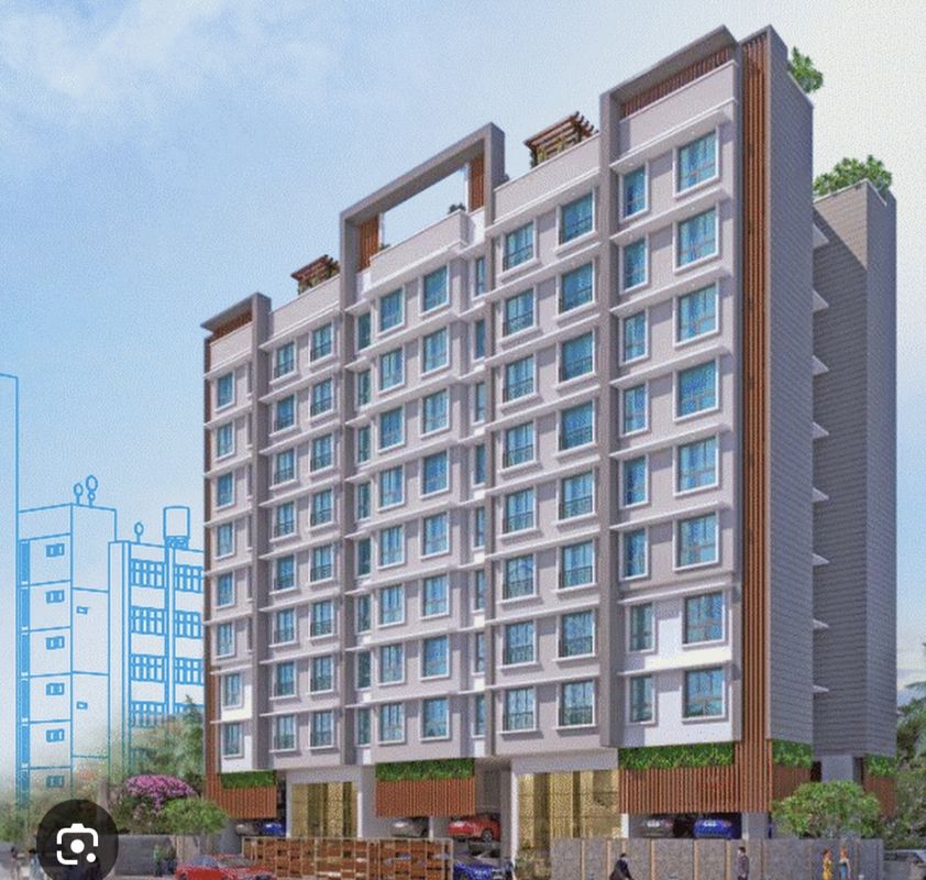 2 BHK + Store Room 850 Sq.Ft. Apartment in Atharva Om Gautam Residency