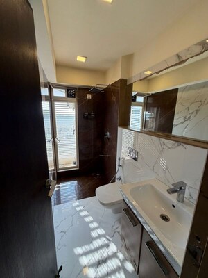 Bathroom in 2 BHK Apartment at RNA NG Eclat, Andheri West – for Rent