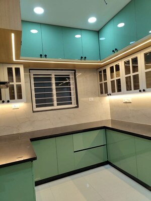 Kitchen in 3 BHK Apartment at Greenmark Mayfair Apartments, Tellapur – for Rent