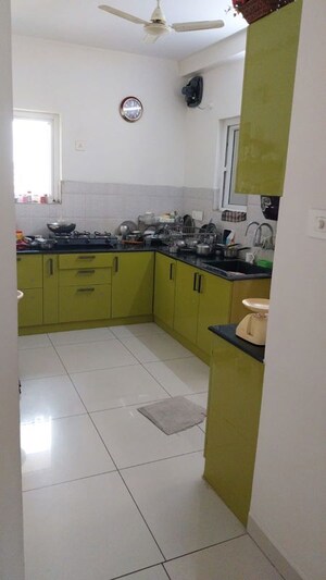 Kitchen in 3 BHK Apartment at Greenmark Mayfair Apartments, Tellapur – for Rent
