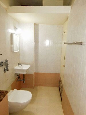 Bathroom in 3 BHK Apartment at LnT Elixir Reserve, Powai – for Rent