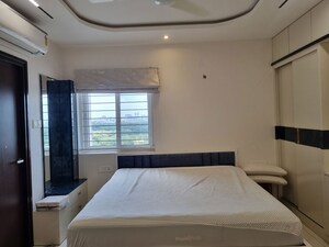 Bedroom in 3 BHK Apartment at RDB Legend Harmony, Lingampally – for Rent
