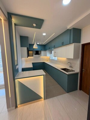 Kitchen in 3 BHK Apartment at Prestige Beverly Hills, Kokapet – for Rent