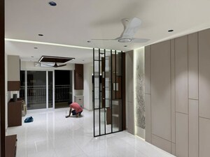 Hall in 3 BHK Apartment at Prestige Beverly Hills, Kokapet – for Rent