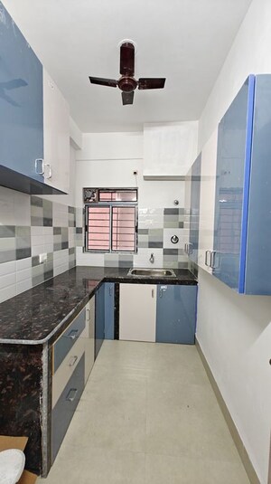 Kitchen in 3 BHK Apartment at Natural City Laketown, Lake Town – for Rent