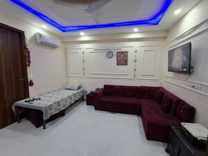 Living Room in 2 BHK Apartment at Chattarpur – for Rent