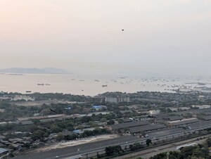 Plot Area in 3 BHK Apartment at Peninsula Celestia Spaces, Parel – for Rent