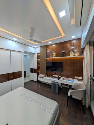 Kitchen in 3 BHK Apartment at Peninsula Celestia Spaces, Parel – for Rent