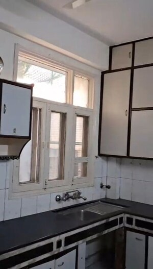 Kitchen in 4 BHK Builder Floor at Greater Kailash I – for Rent