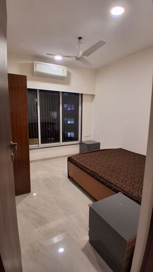 Bedroom in 2 BHK Apartment at Rizvi Cedar, Malad East – for Rent