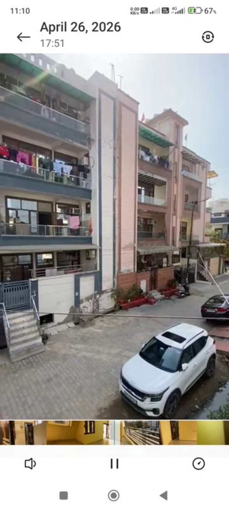 Exterior View, avantika colony 6+ Bedroom 150 Sq.Yd. Independent House In Avantika Colony Ghaziabad 10337139